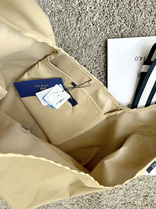 THS-无 RL马球 纯-元 高密度尼龙材logo刺绣托特包 2色 CQ1433 商品图12