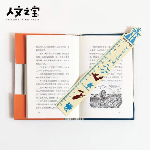 【人文之宝】安徒生主题·剪纸元素黄铜尺 商品图4