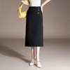 「自」全新升级【铂金会员128/天猫169/差价41】(15510)洛诗琳时髦亮片高腰直筒裙2026年春夏新款显瘦通勤半身裙 商品缩略图2
