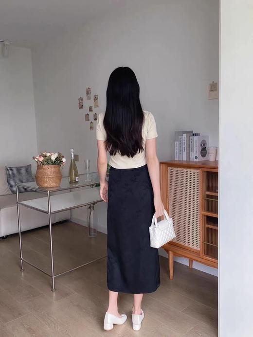 元！无补！爱家新中式水墨提花半身裙  26Y04010- 商品图2