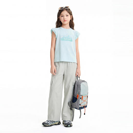 男女童梭织单裤夏季新款安奈儿童装EM626807 商品图5