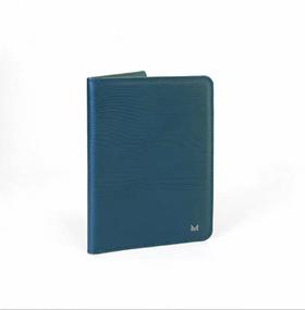 【订单实付低于299元，不发货】MONOCOZZI - LUCID Refined系列 帶RFID保護的環保皮革超薄護照套 (午夜藍)男  4895199111455-F .