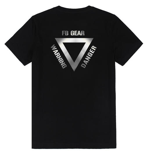 自由基地夏季新款简约个性反光印花标志短袖T恤战术搭配透气汗衫 NMT-2263 商品图3