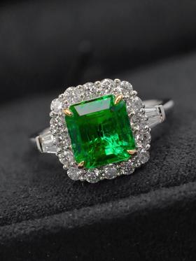 2.17ct祖母绿戒指