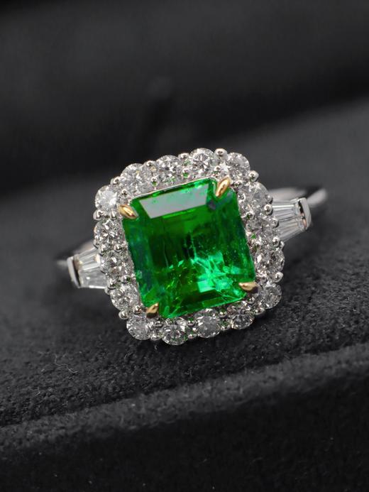 2.17ct祖母绿戒指 商品图0