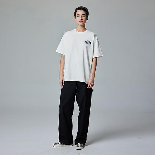 Dickies小毛圈徽章L0G0短袖T恤 男女同款 简约百搭舒适T恤 DK0A87QZ 商品图2