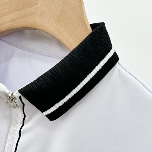 点此购买 迪桑特高尔夫女士PRO撞色修身长袖POLO衫 ly 343983 商品图13