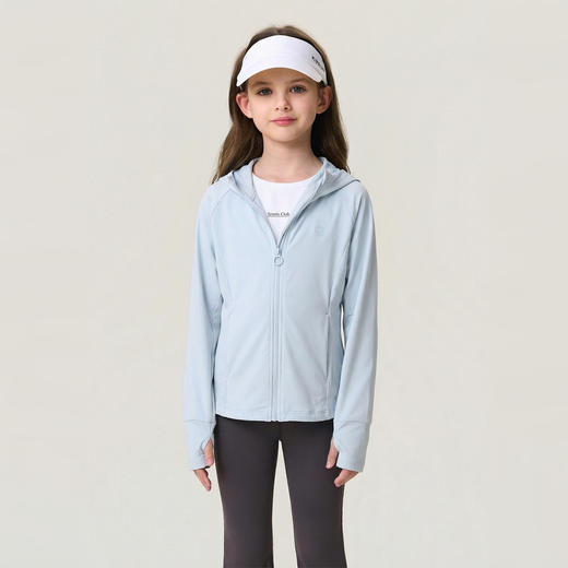 马克珍妮凉感透气女童网眼防晒衣2026年夏装新款560776 商品图1