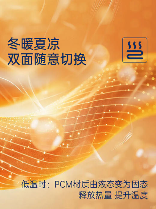 【山姆爆款！冬暖夏凉保护垫】丝享PCM温控保护垫学生宿舍床垫双面冬暖夏凉可机洗床褥防滑垫子 蓝色款 180*200cm 商品图2