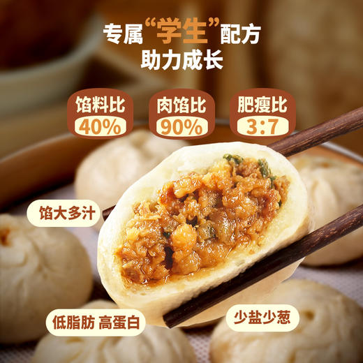 *专属营养学生早餐长白山双无抗黑猪肉加油包 300g/袋*5袋JL 商品图1