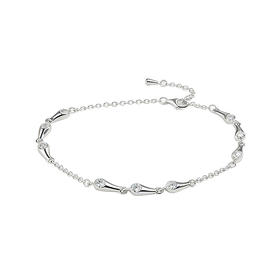 【宏艺珠宝】海韵星链·银s925手链