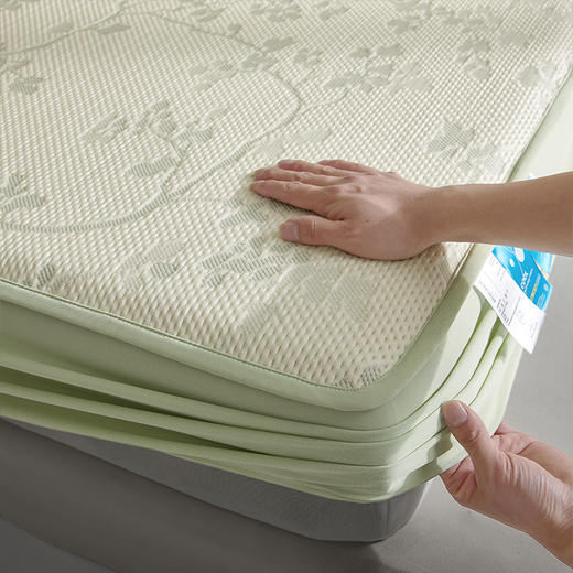 【新升级PE小冰块凉席 】全新黑科技凉感技术 清凉一夏 凉而不冰  带来不一样的睡眠新体验 枕套需要单独拍 商品图10