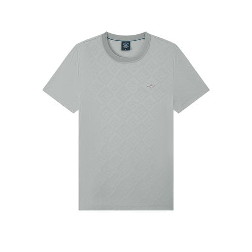 【棉混纺】德鲨短袖圆领上衣T恤男2026夏新款百搭上衣弹力打底衫 商品图4