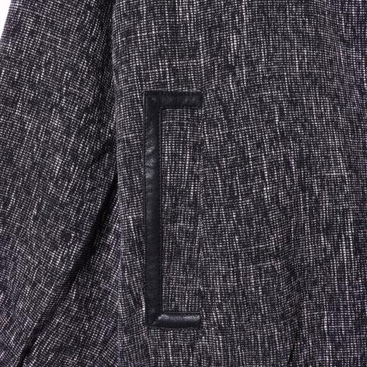 SDSA男装2026新款高贵轻奢美式肌理拼接翻领拉链夹克外套百搭时尚 商品图3