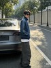 Ad 26春季新品三叶草男女情侣款复古牛仔运动上衣外套 商品缩略图2