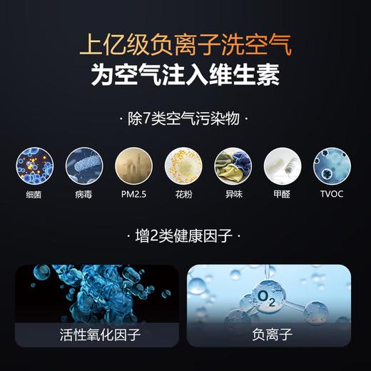 海尔空调 洗空气Pro大1.5匹挂机 新一级能效 除湿除菌健康风纯铜管 国家补贴十年包修KFR-35GW/E3-1Pro 商品图4