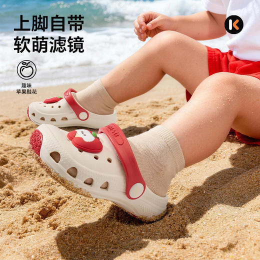 卡特兔童鞋儿童拖鞋男童女童2026年夏季外穿洞洞鞋沙滩鞋儿童凉鞋 商品图4