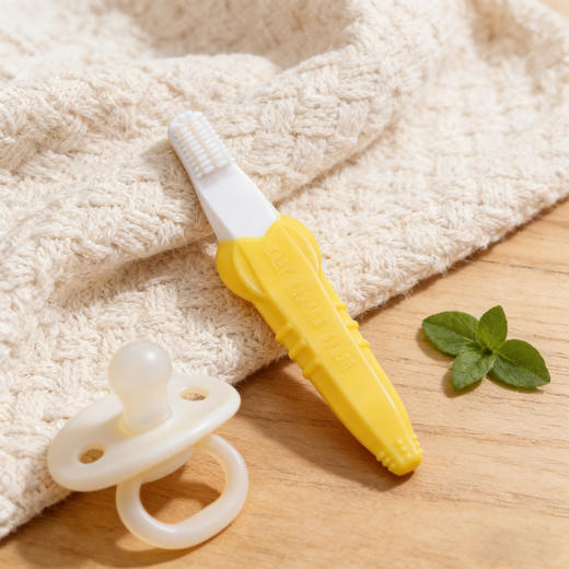 美国Baby Banana香蕉宝宝训练硅胶牙刷 商品图6