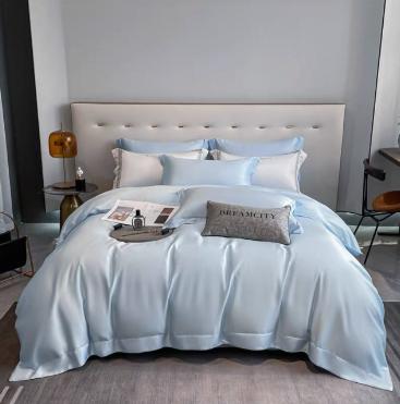 轻奢100支新疆长绒棉纯色四件套床单被套床上用品G117900075 商品图7