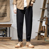 【DYG】大依优型大码男装四季款百搭纯色牛仔裤宽松修身棉质长裤小脚裤 商品缩略图1