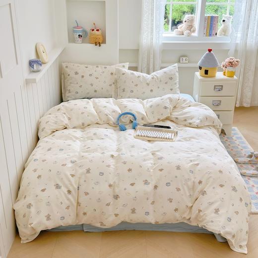 优选丨【A类全棉双层纱四件套】透气软糯 亲肤舒适 生活中的小情绪 被这柔软所治愈 自带夏日柔软 商品图3