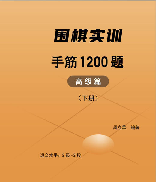 《围棋实训 手筋1200题 上下册》大16K、106页。 商品图2