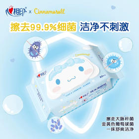 心相印纯水湿厕纸大耳狗联名款80抽