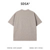 SDSA男装2026新款高贵轻奢潮牌墨镜印花宽松短袖T恤百搭时尚上衣 商品缩略图1
