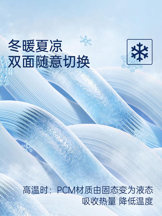 【山姆爆款！冬暖夏凉保护垫】丝享PCM温控保护垫学生宿舍床垫双面冬暖夏凉可机洗床褥防滑垫子 蓝色款 180*200cm 商品图1