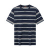 【条纹T恤】柒牌男装2026夏季新品经典商务撞色舒适中青年短袖T恤 130T72420 商品缩略图4