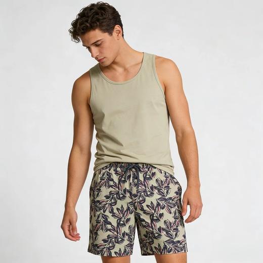 【舒雅男士中裤】轻松休闲外穿系列 高弹索罗娜加棉混纺面料，极佳弹性舒适抗皱易打理39/26736P 商品图2