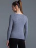 RIBBED HENLEY TEE||F罗纹长袖针织打底衫||均码||女款 商品缩略图5