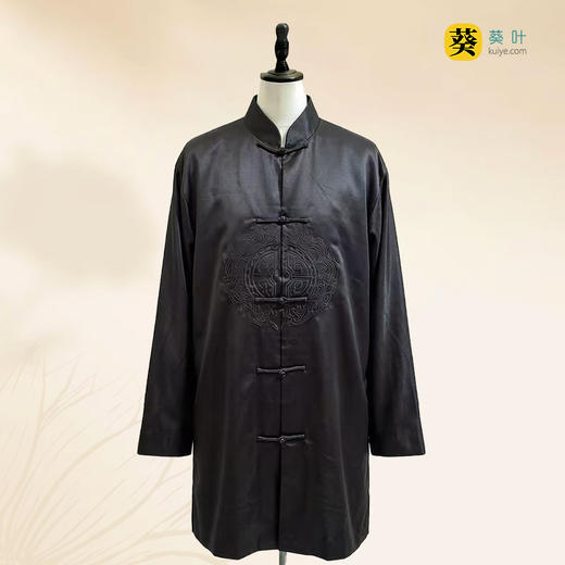 男士传统寿衣寿服B版锦绣五件套寿服套装 商品图1