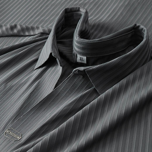 【DPF】大依优型大码男装夏季冰丝短袖POLO衫潮流时尚商务休闲上衣T恤 商品图4