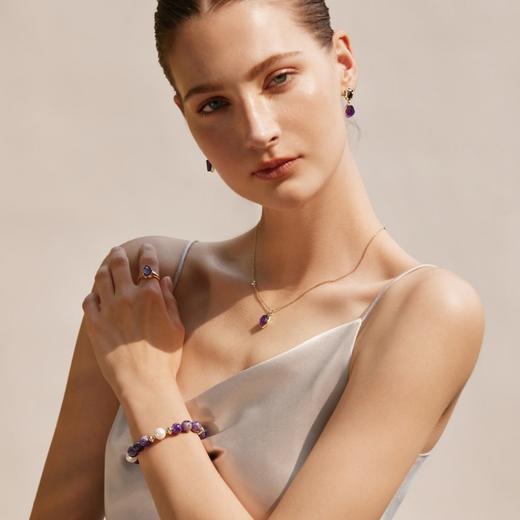 AmberLollipop安铂洛利 流光至境系列天然水晶珍珠手串 商品图2