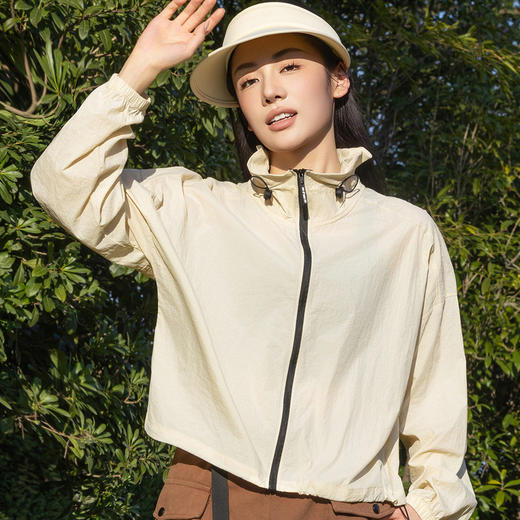 布意扬 轻量化时尚防晒衣套装/单件防晒衣 面料轻薄 宽松版型 不挑身材 多色可选 商品图10