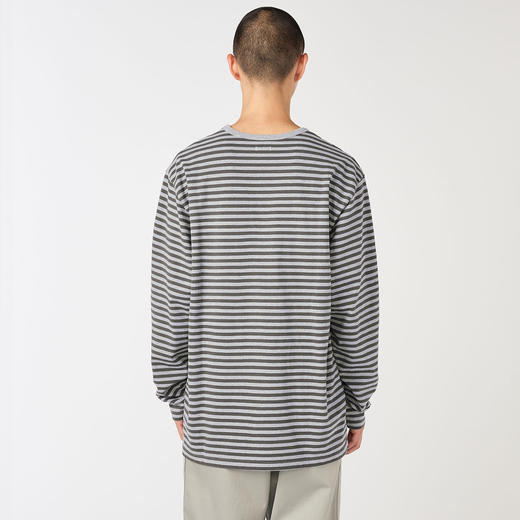 nanamica Stripe Jersey 男女中性款Coolmax透气干爽条纹长袖T恤 商品图2