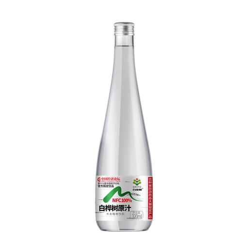 【高校专属&全场满99包邮】礼盒款 长白山100%白桦树汁原液（320ml/瓶*6/箱）JL 商品图2