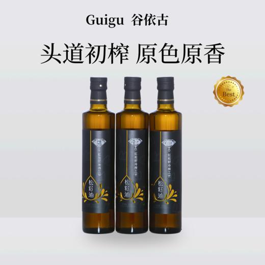 谷依古冷榨松籽油礼盒500ml*2JL 商品图4