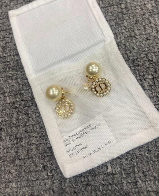 logo珍珠耳环ji010 商品图0