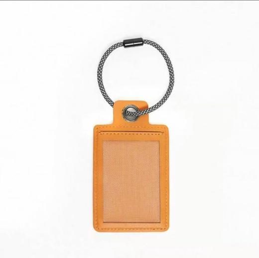 【订单实付低于299元，不发货】MONOCOZZI - LUCID Refined系列 环保皮革行李牌（棕褐色）男  4895199109254-F . 商品图0