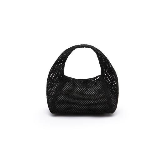 HERLIAN 2026年春季新品蝴蝶结仿手绣刺绣标镂空女士手提包 商品图2