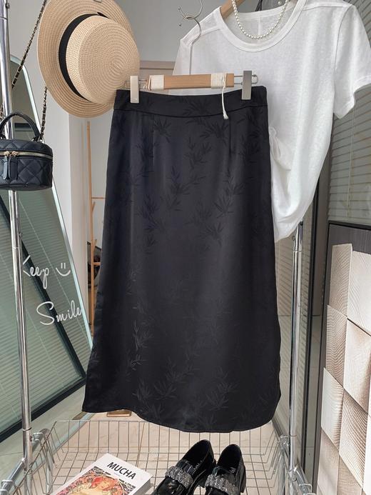 元！无补！爱家新中式水墨提花半身裙  26Y04010- 商品图4