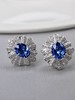 1.63ct蓝宝石耳钉 商品缩略图1