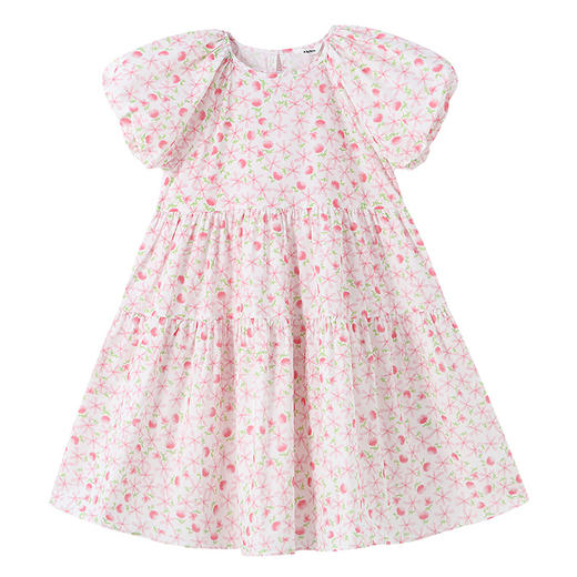 【实体店同款】女童短袖连衣裙夏季新款安奈儿童装AG623192 商品图5