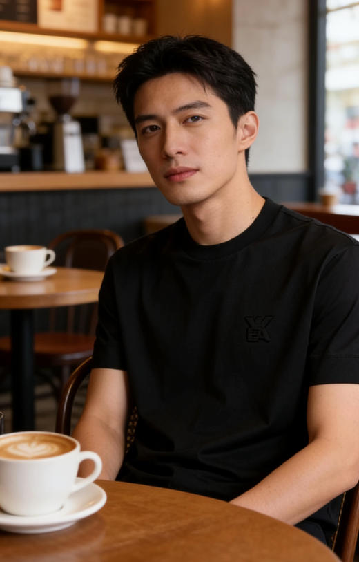 自留小标 纯元‼️1盒两件❗️26新款阿玛ni莱赛尔圆领短袖T恤～（售后时间：签收3天内，不合适及时申请） 商品图4