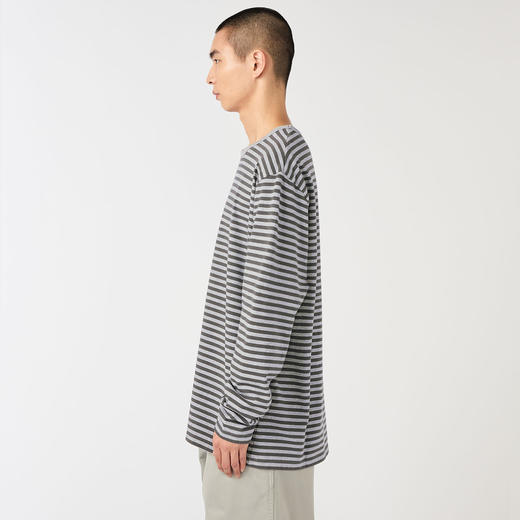 nanamica Stripe Jersey 男女中性款Coolmax透气干爽条纹长袖T恤 商品图1