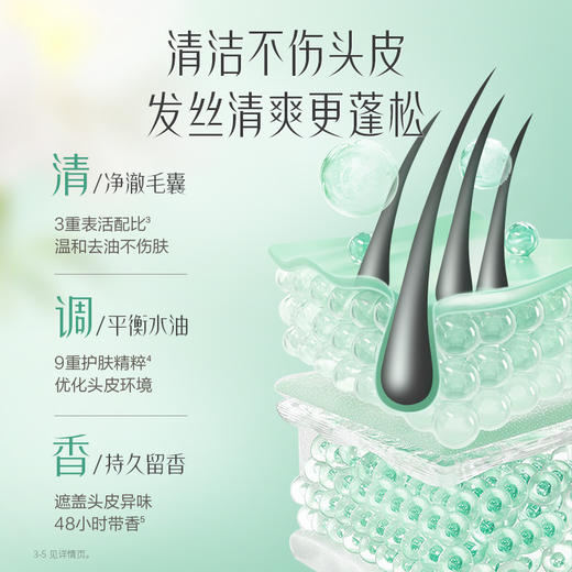 [王一博同款]阿道夫控油蓬松洗发露800g 双重氨基酸温和祛油 白牡丹香氛持久留香-拍2件更划算 商品图2