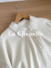 专柜实拍【卫衣+半裙！两件】拉夏贝尔/La Chapelle高知穿搭！蕾丝翻领卫衣/松紧抽绳蕾丝拼接半裙减龄套装 商品缩略图12