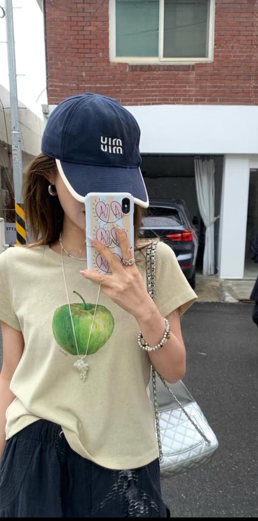 miumiu 新款棒球帽 白色帽檐包边 5色（CO） 商品图4